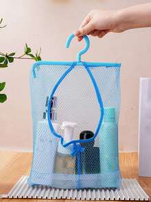 1/2pcs Lightweight Mesh Shower Bag,With Zipper Handle,Portable Hanging Toilet And Bathroom Organizer,With Quick Dry Technology,Portable Toiletry Tote,Great For Gym And Travel Cosmetic Bag Makeup Storage Makeup Organizer Travel Accessories Brush Bag Make Up Container Travel Stuff Travel Essentials Ladies Accessories Travelling Stuff College Vacation Cruise Summer Holiday Essentials Women Wash Bag Toiletries Bag Handbag Storage - Multicolor - View 8