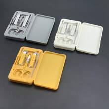 1 Set Nail Clipper Set Professional Nail Clipper Set Stainless Steel Manicure Set, Nail Care Tools . ﻿