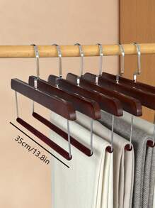 1PC/2PCS Gancho de cinto de guarda-roupa, cabide de madeira resistente com 8 ganchos, cabide giratório de 360 ° que economiza espaço. Cabide de armazenamento de guarda-roupa adequado para cintos, gravatas, coletes, sutiãs, cachecóis