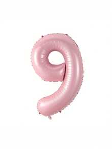 40 Inch Pink Balloon Set 0-9 - Self-Inflating Helium Foil Balloon Numbers Suitable For Baby 1st Birthday Party, Baby Shower, Princess Party And Gender Reveal Party - Light Pink Decoration - Multicolor - View 20