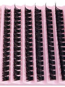 ICHICKISS 200 Pcs Eyelashes Set, 10D - 100D, D Curl, Mixed Length 8-16mm, Natural & Fluffy, 0.07mm Lightweight Reusable Lashes For Holiday And Party - D - 查看 5