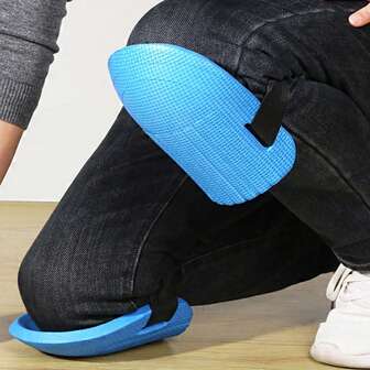 1 Pair Soft Foam Gardening Knee Pads, Outdoor Gardening Work Specific Kneeling Pads, Waterproof & Thick Knee Protector For Garden Works Self-Protection