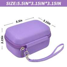 ALKOO Digital Camera Case Compatible With Zheozeig For Duluvulu For TEBNGIHNM For Oiadek For KVUTCIEIN For Femivo For Fulealfly 4K Vlogging Camera. Storage Holder Bag For Canon PowerShot Camera (Box Only) - Purple - View 5