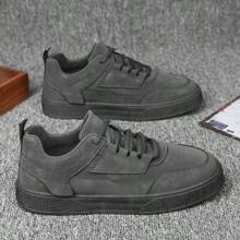 Men's 2025 New Casual Sneakers, Versatile, Wear-Resistant, Dirt-Resistant, Suitable For Outdoor, Commuting, Driving, Go Well With Jeans, Sweatpants, Fashion Stylish, Breathable, Moisture-Wicking, Plus Size 45-48