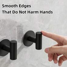 Gancio in acciaio inossidabile per accessori da bagno, appendiabiti da parete moderno per bagno, cucina, accappatoi, vestiti, autoadesivo per bagno, hotel, garage, piscina, accessori per la casa