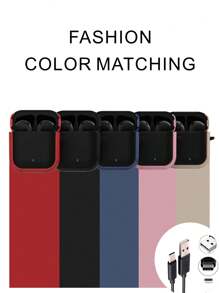 G03 Wireless Earbuds Bluetooth 5.4 Headphones, 40 Hours Playback Stereo Earbuds With Charging Case IPX4 Waterproof In-Ear Headphones With Mic For Phone Tablet Laptop Sports