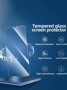 Paquete de 3 protectores de pantalla de vidrio compatible con Samsung A15 5G de 6.5 pulgadas [dureza 9H] - Protector de pantalla de vidrio templado de alta definición, apto para A16 A55 A54 A34 A54 A13 A14, resistente a arañazos, fácil de instalar [compatible con fundas de teléfono] Regalo para cumpleaños, familia, amigos Protector de pantalla de teléfono, accesorios de teléfono