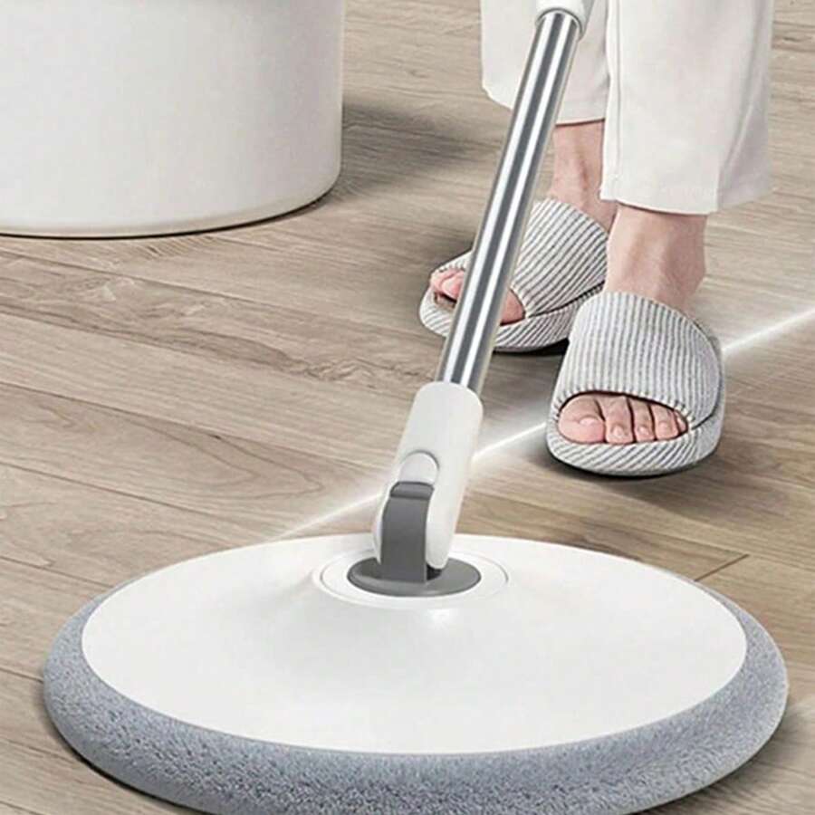 Mop cu găleată cu autocurățare, fără spălare manuală Mop plat folosit acasă Instrumente de curățare Mop rotativ