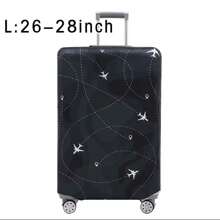 Luggage Cover Travel Case Cover For 18 To 32 Inch Luggage Protector Cases For Outdoor Travel Business Fashion Graphic Pattern For Men Women Travel Accessories Polyester Suitcase Elastic Dust Covers Student Back To School Stuff, Ideal For Outdoor And Holiday Travel, Luggage Protection|Vibrant Design|Elastic Fit, Luggage Travel Accessories