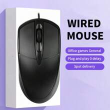 Wired Mouse For Office Gaming Home Use Desktop Computer Quiet Durable Notebook USB Universal Suitable For