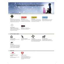 Leather Titan GoreTex Short Gloves Black Large - Black - View 4