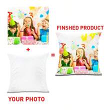 أكياس وسادات خاصة قابلة للتخصيص بأحجام مختلفة 15.75 بوصة/17.71 بوصة/19.7 بوصة، طباعة على الوجهين، يمكن تخصيص الصور والأنماط المختلفة، مناسبة كهدايا لمناسبات العيد الوطني الأمريكي ، وموسم الأعياد الدينية والتخرج والزفاف (تباع أكياس الوسادة فقط ، بدون الوسادة نفسها)