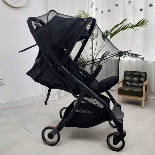 Baby Stroller Mosquito Net, Insect Protection Cover, Breathable Mesh Net For Stroller, Pram, Carriage, Universal Fit For Summer