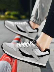 Giày thể thao nam, Giày thường ngày, Giày ngoài trời, Giày chạy bộ, Giày lưới, Giày thể thao đế thô, Giày lười, Phong cách cặp đôi, Giày đi làm, Giày dự tiệc, Cỡ lớn, Màu đen - màu đen - Xem 5