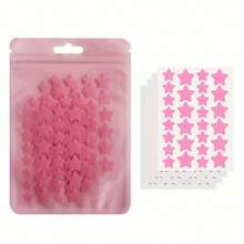 10/5/3/1 粉色星星脸部贴纸，拍照必备，可用于脸部彩绘，适合各种派对、聚会和娱乐活动，可用于化妆，价格实惠，可用于房间装饰、梳妆台、旅行、卧室、化妆配件、圣诞礼物、化妆工具、廉价商品、礼物、女士礼物、圣诞礼物、赠品、旅行、廉价商品、旅行必备品 - 彩色 - 查看 1