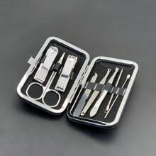 1 Set Nail Clipper Set Professional Nail Clipper Set Stainless Steel Manicure Set, Nail Care Tools . ﻿