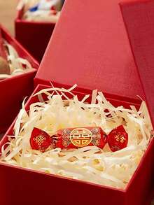 100g Raffia Fillers Gift Box Shredded Paper Raffia Gift Box Filler Gift Decoration For Fruit Basket Present Pack Valentine Day - Multicolor - View 5