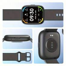SIMSONLAB 1,83 Zoll HD Großbildschirm Smartwatch für Damen und Herren, 100+ Sportmodi, IP68 wasserdicht, 24-Stunden-Aufzeichnung, intelligenter Sprachassistent, individuelle Zifferblätter, Musiksteuerung, Fotosteuerung, Mobilfunkpositionierung