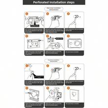 Retractable Clothesline Indoor Outdoor Clothes Drying Rack Laundry Racks For Drying Clothes Wall Mounted Drying Rack Family Clothes Lines Stretches 200 In Supports 44 Lbs Black - Black - View 5