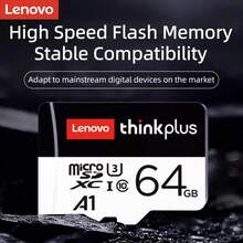 Lenovo 联想 U3 V30 4K 超高清 Micro TF/Mini SD 存储卡，512GB/256GB/128GB/64GB/32GB 可选，支持 4K 分辨率，兼容手机/电脑，新年礼物 - 黑白 think plus - 查看 3