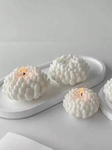 1 pieza Molde de silicona en forma de crisantemo 3D, perfecto para decoración DIY, molde de flor de margarita suculenta para resina y arcilla polimérica, jabón, velas aromáticas, cera de aromaterapia, yeso, pegamento, joyería, difusor de aroma de coche, perfecto para proyectos decorativos creativos e ideas, kits de manualidades, herramientas de arte y artesanía hechas a mano, agrega elegancia a la decoración del hogar, flexible y fácil de usar, suministros para regalos para bodas, graduaciones, fiestas de cumpleaños, decoración de festivales