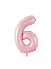 40 Inch Pink Balloon Set 0-9 - Self-Inflating Helium Foil Balloon Numbers Suitable For Baby 1st Birthday Party, Baby Shower, Princess Party And Gender Reveal Party - Light Pink Decoration - Multicolor - View 15