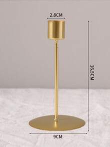 Simple And Modern Home Setting Romantic Candlelight Dinner Decoration Wrought Iron Living Room Dining Table Candle Holder - Multicolor - View 7