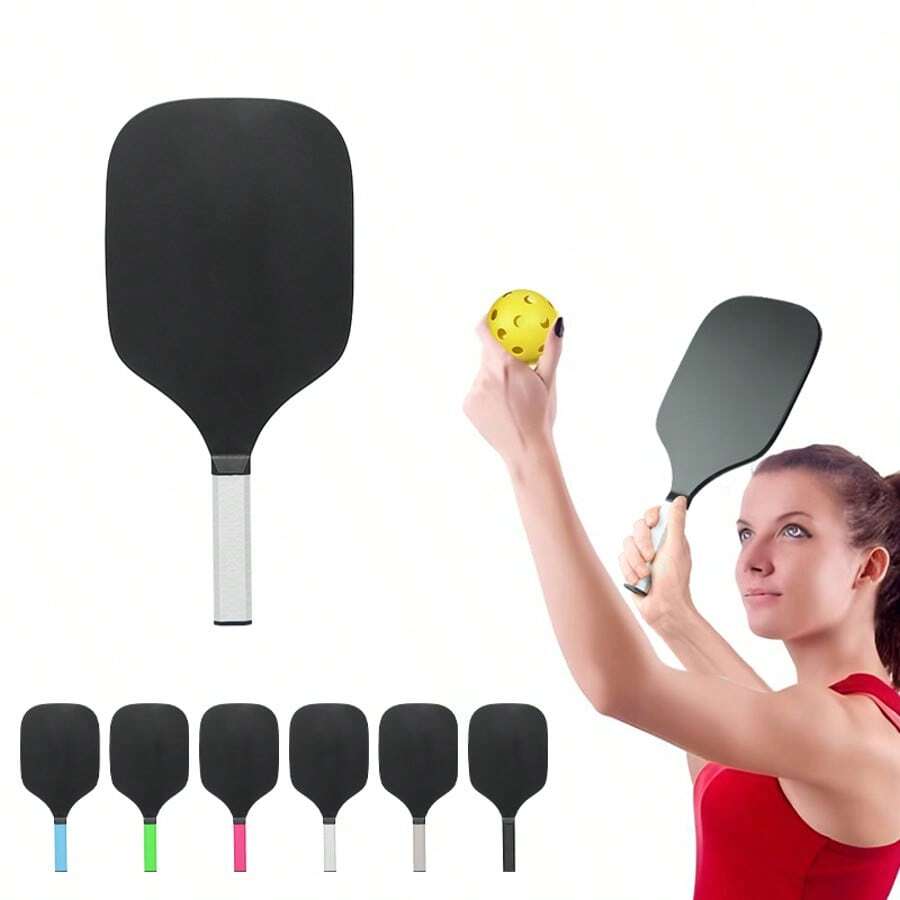 1 pezzo Racchetta da pickleball in plastica semplice e alla moda, disponibile, attrezzatura sportiva per pickleball