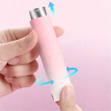 1 Stück drehbarer, nachfüllbarer Parfümzerstäuber - 8 ML tragbarer Reisezerstäuber mit Lippenstiftdispenser