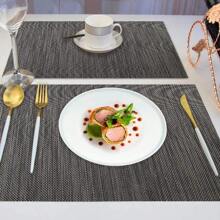 Placemats - Waterproof, Heat-Resistant, Non-Slip, Easy-To-Clean Table Pads For Coffee, Dining, And Household Decor - Solid Color, Room Decoration, Bowl Plate Mat, And Table Protector