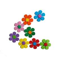 Adesivi per fiori in schiuma vibranti, di vari colori, superficie opaca, fiori in gomma autoadesivi, adatti per progetti fai-da-te e artistici, pannelli decorativi ed esplorazione creativa, adesivi per pareti con fiori, kit fai-da-te per cornici foto