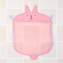 1 szt. Wisząca torba do przechowywania z siatki, słodka torba do przechowywania zabawek z motywem rekina, oddychająca, z siatki / szybko odprowadzająca wodę torba do przechowywania w łazience / oddychająca i składana siatka z poliestru / wisząca torba do przechowywania ubrań / niezbędne elementy do pakowania / idealne prezenty na Halloween i Boże Narodzenie