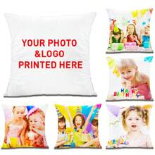 أكياس وسادات خاصة قابلة للتخصيص بأحجام مختلفة 15.75 بوصة/17.71 بوصة/19.7 بوصة، طباعة على الوجهين، يمكن تخصيص الصور والأنماط المختلفة، مناسبة كهدايا لمناسبات العيد الوطني الأمريكي ، وموسم الأعياد الدينية والتخرج والزفاف (تباع أكياس الوسادة فقط ، بدون الوسادة نفسها)