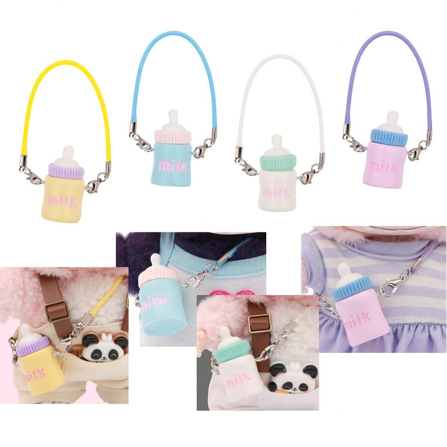 Hanging Decor, Accessories, Doll House, Miniature Model, Baby Bottle, Water Pot, Cup, Micro Food Toys, OB11 Scene Accessories, Accessories - Multicolor - View 1