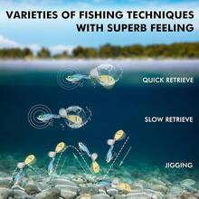 Fishing Jigs de Pesca Giratorios de Cola Giratoria, Bien Hecho Gallo Cola Señuelos de Pesca con Flash Cuerpo de Cobre y La Hoja, Jigs de Agua Dulce Crappie, Hoja Cebo para Trucha Perca - A1-7,5 cm, 21 g - Ver 7