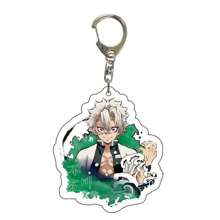 bandai Cartoon Bag Hanging Decoration Acrylic Key Chain : Kimetsu No Yaiba Iguro Obanai Cute Y2K Cartoon Pendant, Suitable For Shoulder Bags And Backpacks And Keys, The Perfect Gift For Fans, Cosplay Party Decoration Pendants Car Pendants Creative Anime Derivatives, Japanese Comic Pendants, Senior Anime Fans Collections, Otaku Series Gifts , Cheap Holiday Gifts