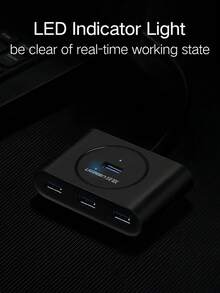 Adaptador Hub Usb 3.0 Salida A 4 Puertos Usb 3.0 De 5 Gbps - Multicolor - Ver 5