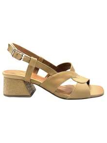 Women's Sandals With Low Block Heel, Square, Super Comfortable, New Moderna Moda Evangelécia - 米色 - 查看 6