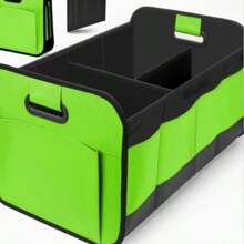 Car Trunk Organizer, Car Storage Organizer With 70L Large Capacity Waterproof Collapsible And 10 Pockets, 600D Oxford Polyester,Trunk Organizer For Any Car, Black
