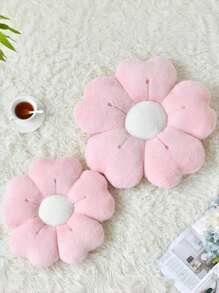 Flower Shape Decorative Throw Pillow/Cushion For Bed, Sofa, Mother's Day Cute Daisy Pillow, Suitable As Valentine's Day Gift, Dorm Decor
