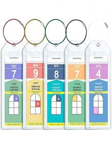 Clear Cruise Luggage Tag Set With Ring, Durable PVC, Perfect For Royal Caribbean And Celebrity Cruises - A Must-Have Accessory For Travel Enthusiasts, Cruise Travel Accessories,Cruise Clear Luggage Tag Bags With Loop Cruise Essentials Royal Caribbean Cruises And Celebrity Cruises Luggage Tag