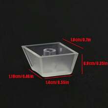 Nouveaux touches ABS transparents en profil Cherry R4 à 10 touches pour commutateurs MX, cadeau DIY pour les amateurs de jeux