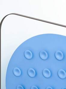 1件装背部按摩垫，浴室足部按摩刷，硅胶吸盘垫，背部按摩墙垫。洗脚机，背部打磨板，浴室防滑垫，浴室配件，淋浴用品，