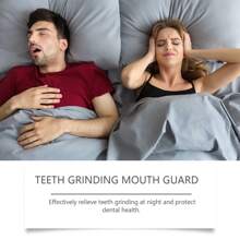 1pc Pink Night Mouth Guard Teeth Grinding Protector, Anti-Clenching & Grinding To Protect Teeth