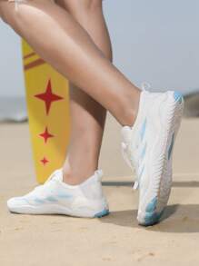 Zapatos de natación para adolescentes/mujeres, zapatos de agua; Zapatos para hombre para senderismo en exteriores, suela de goma antideslizante, malla transpirable, zapatos de playa de secado rápido para hombres, adecuados para nadar, caminar por la orilla del mar, correr, saltar la cuerda, hacer ejercicio, rafting, surf