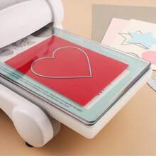 CYFUN DESIGN 1 Pair 22.5x15.5x0.3cm/38.1x22.4x0.3cm/32.3x22.4x0.3cm Clear Polycarbonate Plastic Cutting Plates For Die Cutting Machine,Back To School,School Supplies