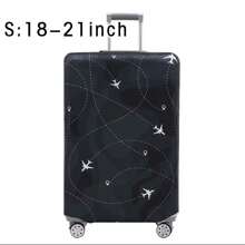 Luggage Cover Travel Case Cover For 18 To 32 Inch Luggage Protector Cases For Outdoor Travel Business Fashion Graphic Pattern For Men Women Travel Accessories Polyester Suitcase Elastic Dust Covers Student Back To School Stuff, Ideal For Outdoor And Holiday Travel, Luggage Protection|Vibrant Design|Elastic Fit, Luggage Travel Accessories