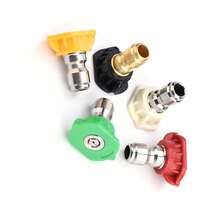 5pcs New Pressure Washer Spray Nozzles Tip Set Variety Degrees For Quick Connect Hot - Multicolor - View 4