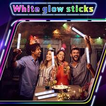36 Soft Foam Glow Sticks Wedding & Valentine's Day Decorations LED Magic Flashing Fireworks Three Light Modes Suitable For Weddings, Bridal Parties, Birthday Celebrations & Glow Parties - 36pcs White Sponge Glow Sticks - View 10