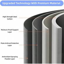 Trampoline Ladder 3Steps With Horizontal Wide Steps Universal Hook Trampoline Stairs Trampoline Accories For Black - Black - View 5